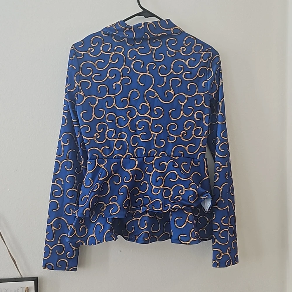 CBR Blue & Gold Jacket Shell - Picture 6 of 6